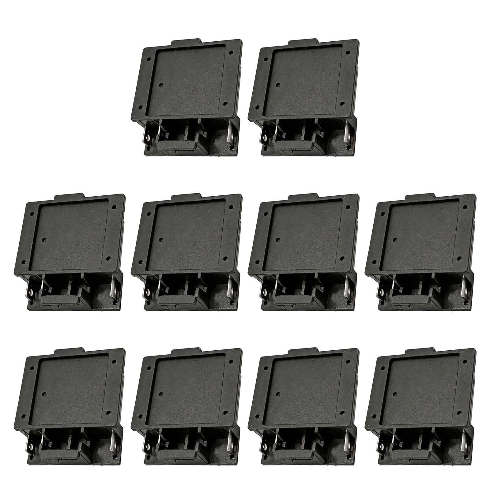 Kaccde 10Pcs Copper Battery Adapters Connector Electric Tools Lithium Batteries Secure Connection Projects Lithium Batteries Terminals Adapters