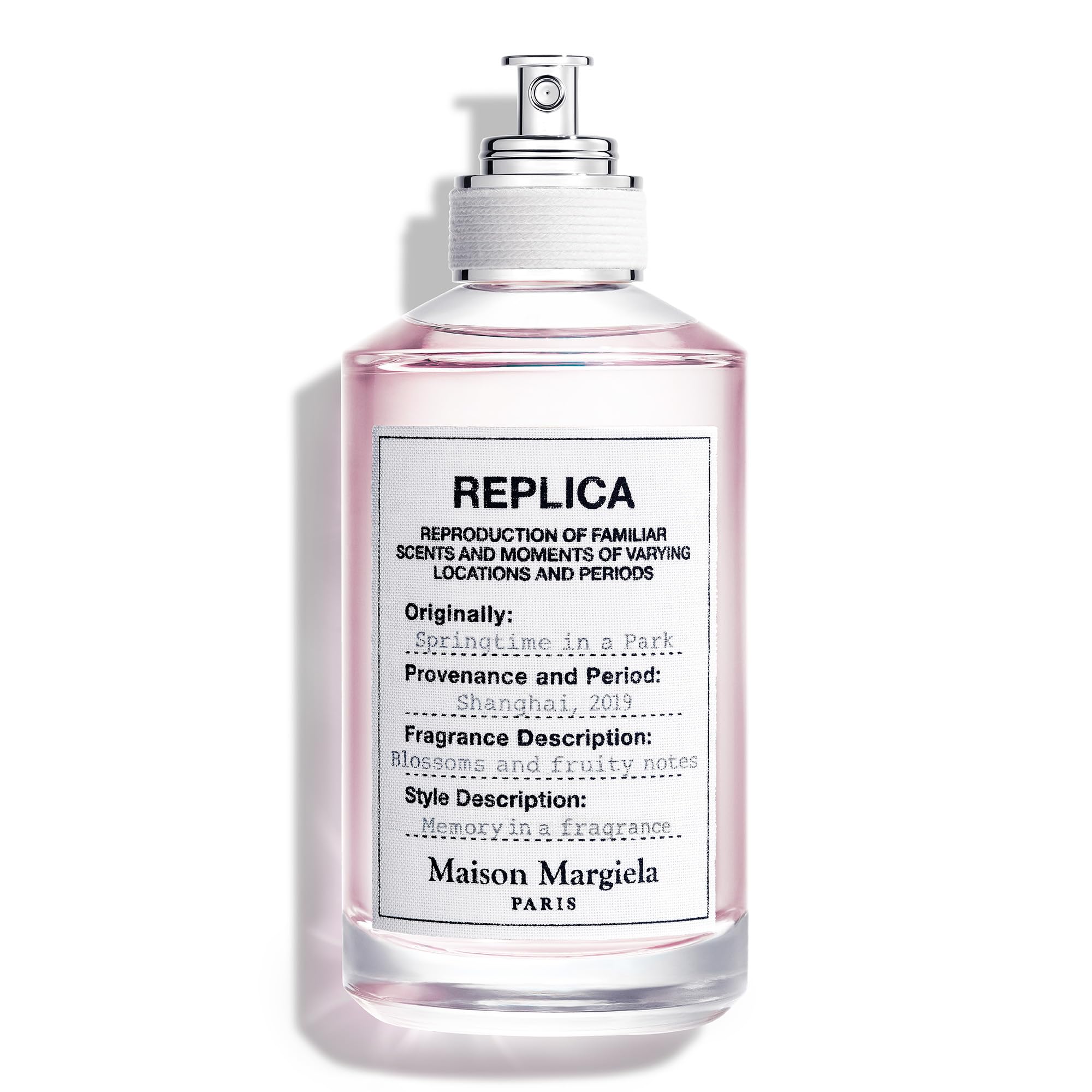 Replica - Springtime in the Park Eau de Toilette - Floral Fragrance - With Pear Accord, Lily of the Valley & Musk Accords - 3.4 Fl Oz