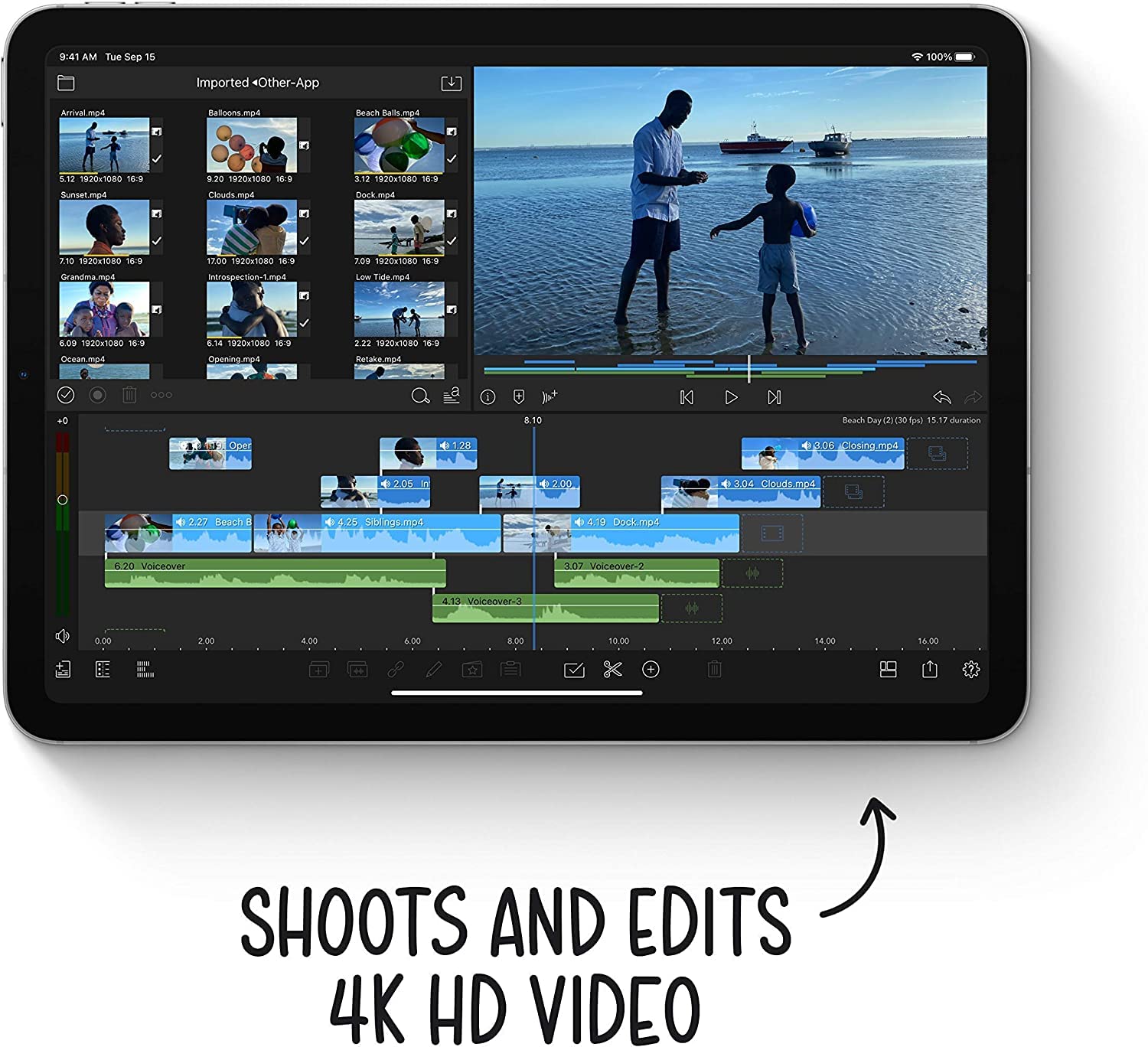 Apple 2020 iPad Air (10.9-inch, Wi-Fi, 64GB) - Sky Blue (Renewed)