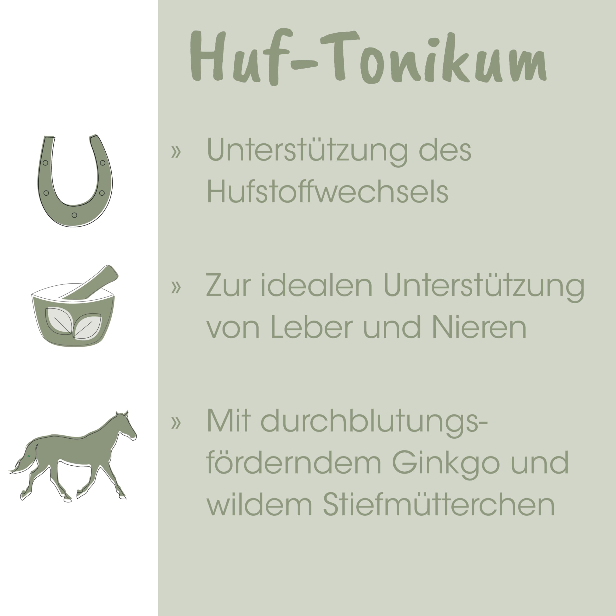 cdVet EquiGreen Huftonikum, 500 ml