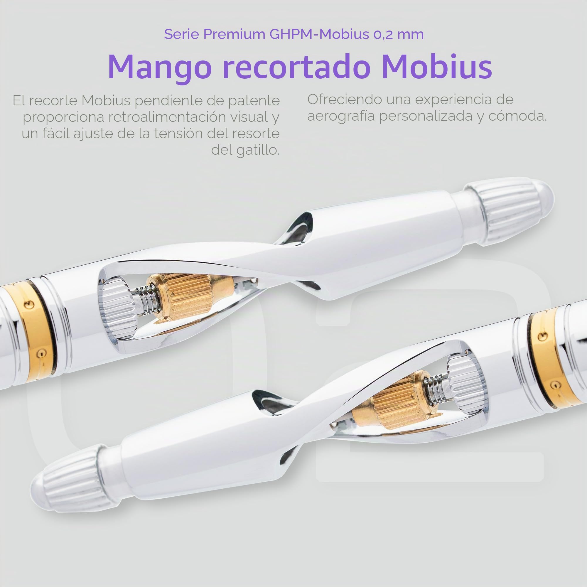 Gaahleri Airbrush Premium Series GHPM-Mobius 0.2mm