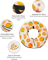 Vista 19 de MIDOG Inflatable Dog Cone Alternative for After Surgery - Soft Protective Donut Collar Prevents Licking, Comfortable Recovery E-Collar Alternative
