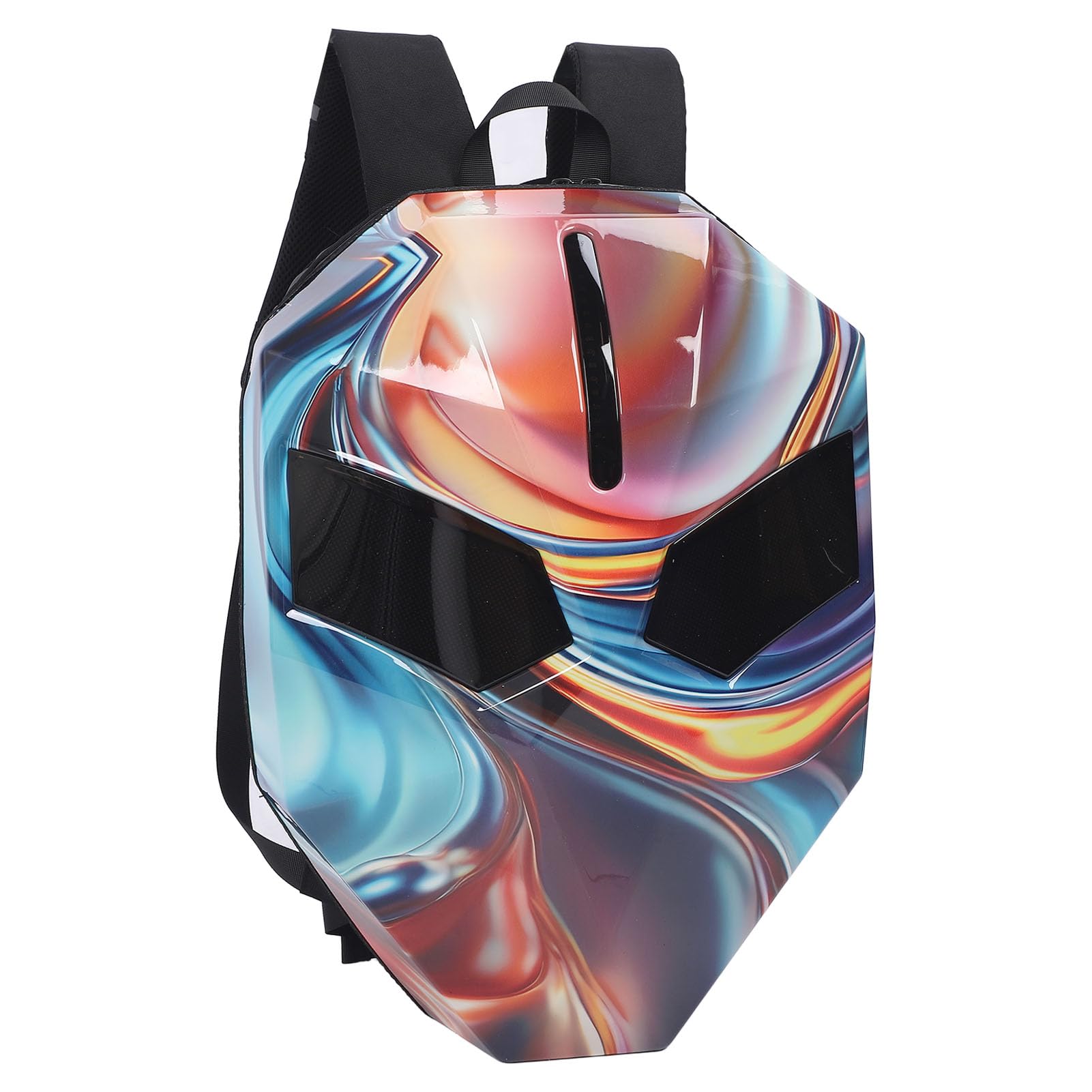 Sac à dos moto LED avec écran couleur et coque rigide imperméable - 8
