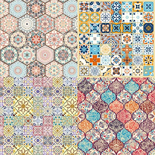 Yasmen Scrapbook Paper Art Pad, Vintage Pattern Cardstock Paper 6"×6", Decoupage Craft Paper, Scrapbooking Card Making Paper Pack For Junk Journal Decorative Background Gift Cards Album - 24 Sheets #TOP3