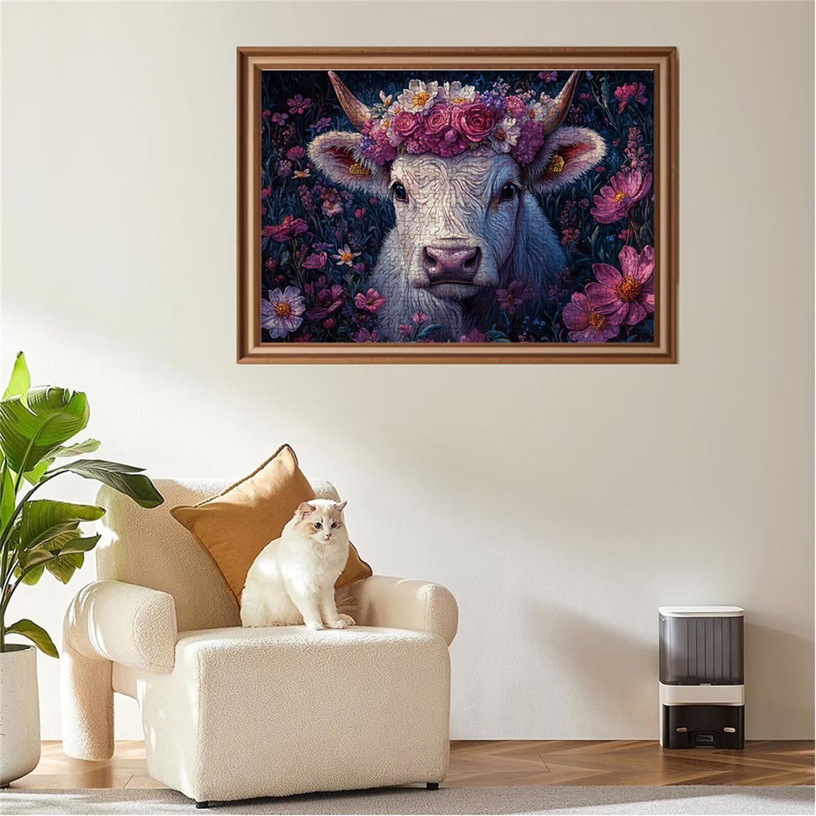 Puzzle 2000 sztuk kwiatowe puzzle woł drewniane układanki, klasyczne dla dorosłych diY gra wyzwanie idealnie pasują między nimi literami z tyłu Wysokiej jakości układanki dla dzieci i dorosłych wiek
