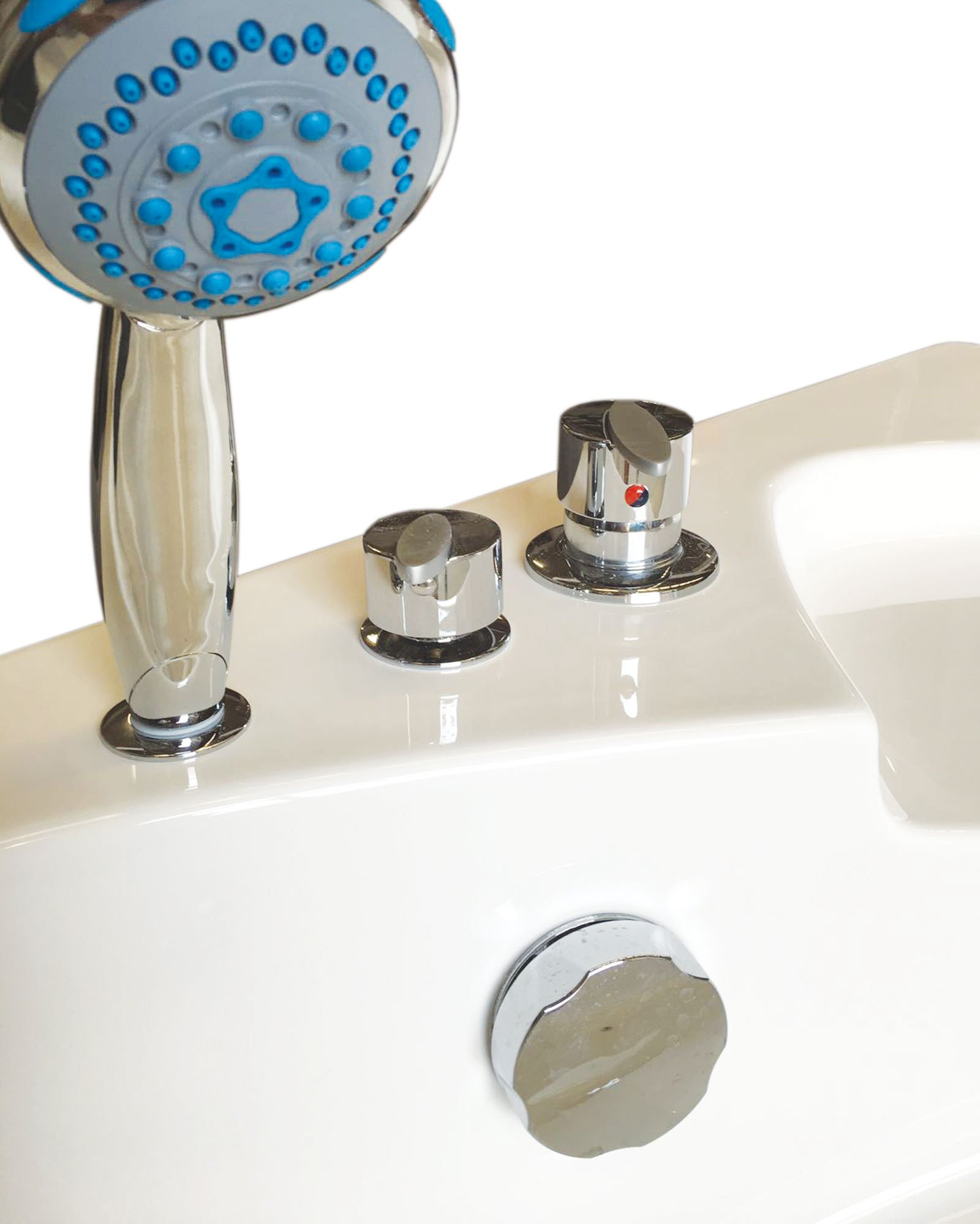 VASCA 135 x 135 cm BAGNO IDROMASSAGGIO ANGOLARE 2 PERSONE SPA Modello Dubai