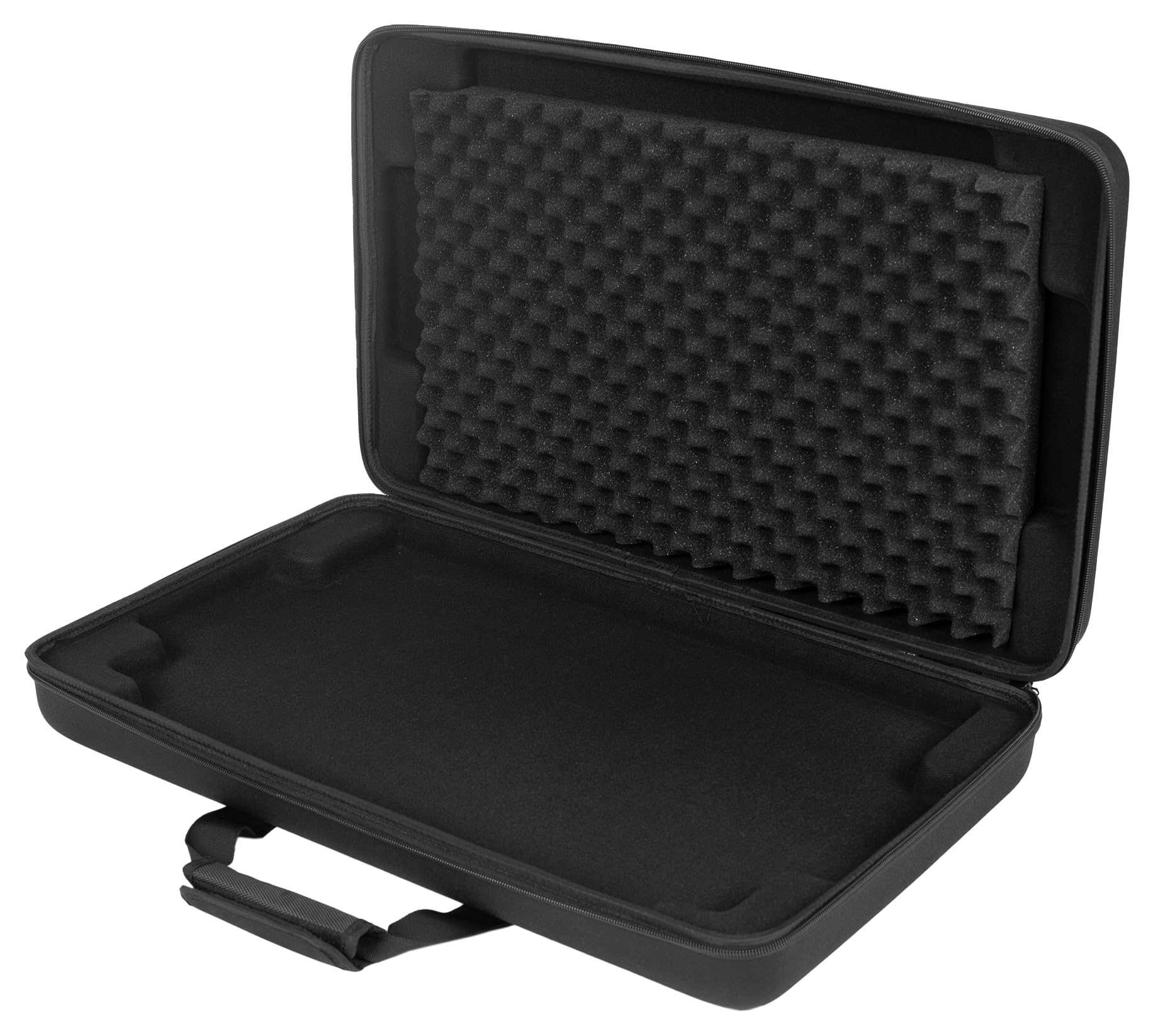 UDG Creator Hardcase AlphaTheta Omnis-Duo, Schwarz (U8328BL) | Formgepresste EVA-Schale; präzise geschnittener Schaumeinsatz; wasserabweisendes Nylon; tourgerecht