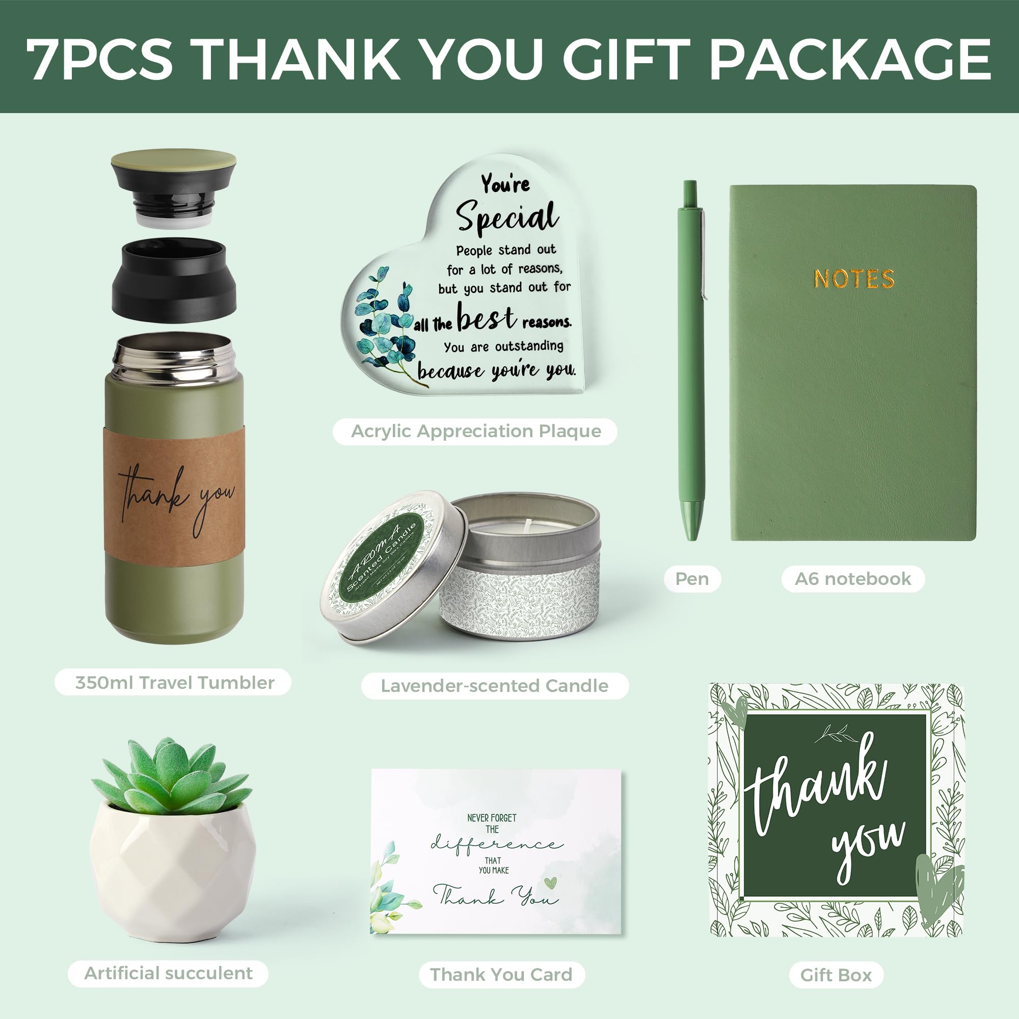 Snapklik.com : Thank You Gifts For Women, Appreciation Gift Set For ...