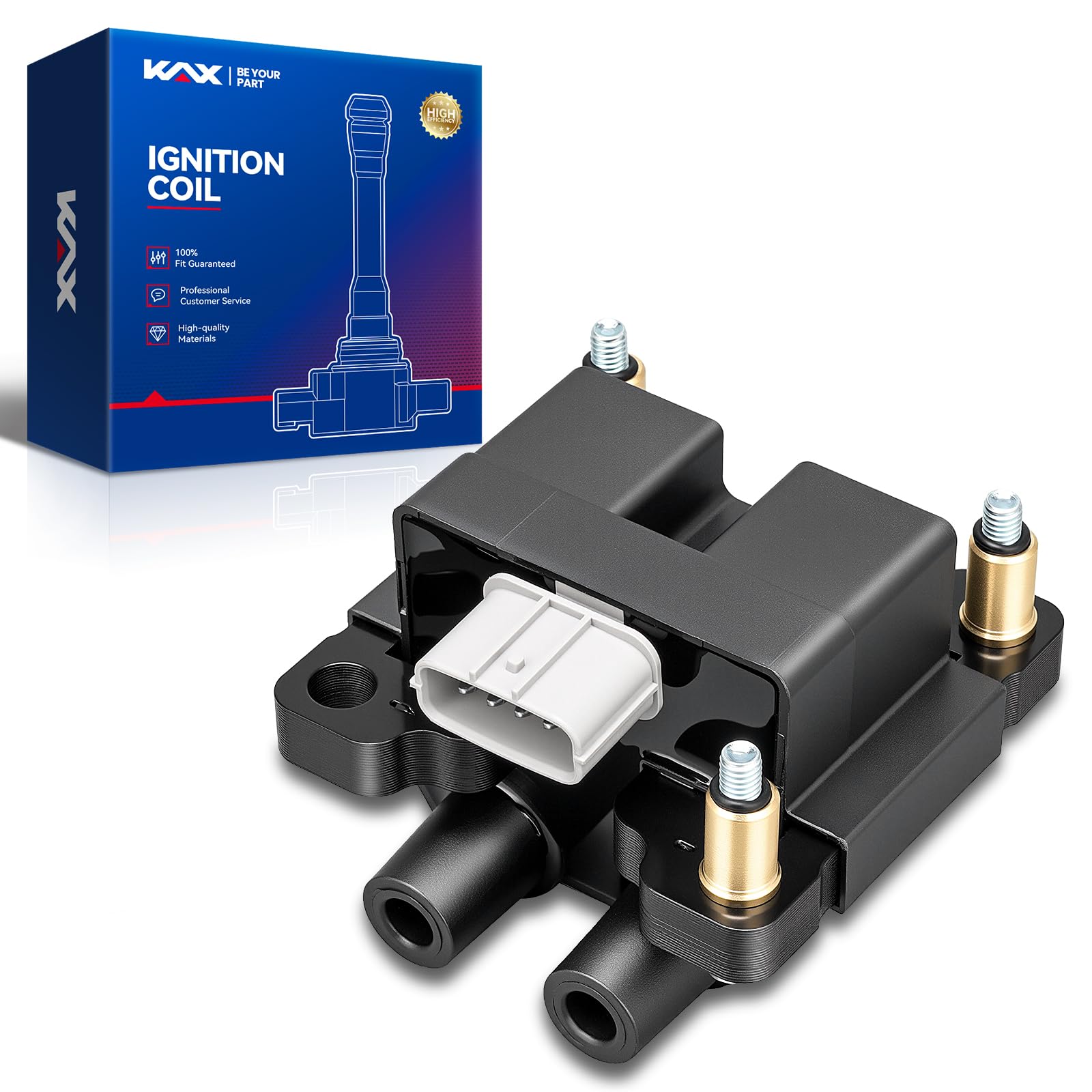 KAX UF625 1Pcs Ignition Coil Pack Compatible with Subaru Forester 2009-2010 2.5L, Impreza 2011 2.5L