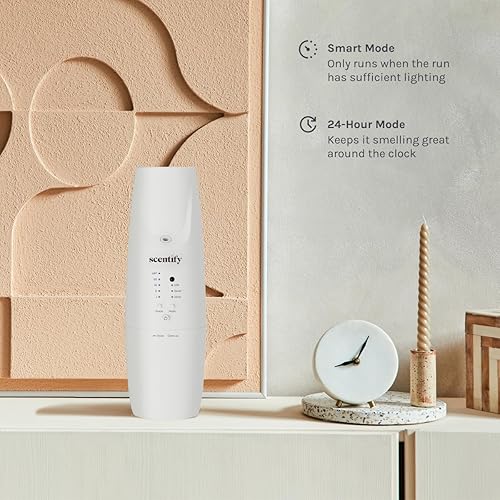 Miniatura 3 de Scentify Difusor enchufable V2  para el hogar, oficina, spa  Control de aplicación Bluetooth de aromaterapia  Aceite esencial de aroma silencioso