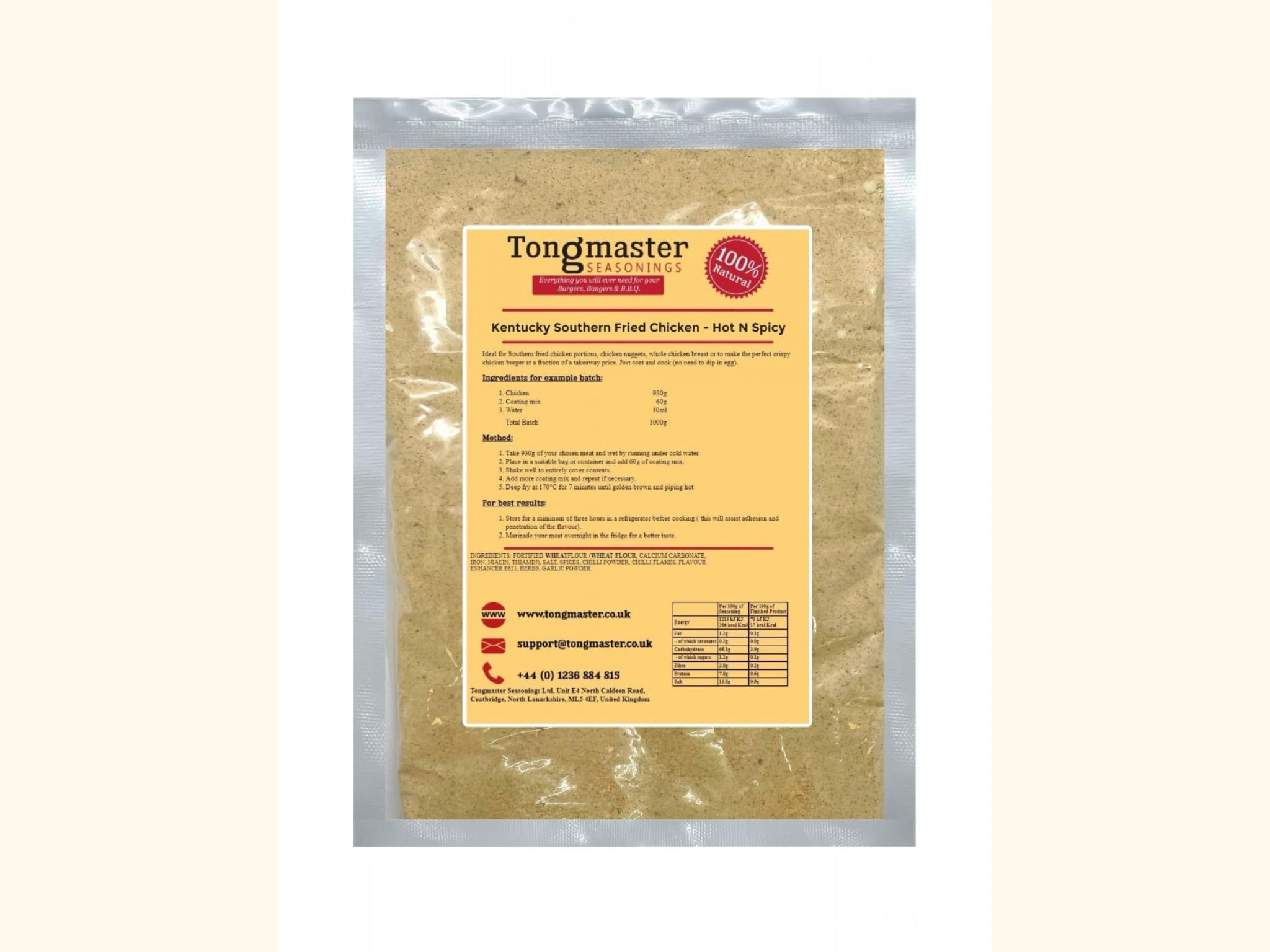 Kentucky Southern Fried Chicken Hot & Spicy - 150g