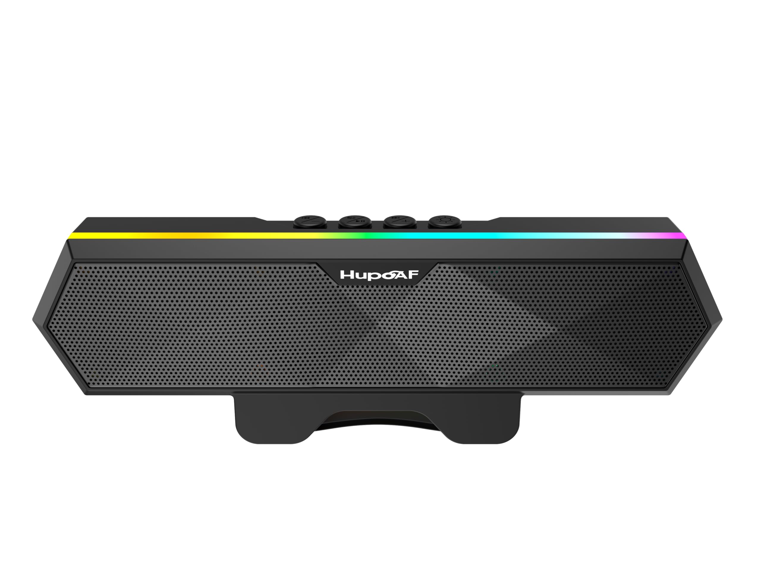 Hupoaf Computer Speakers for Desktop PC Monitor USB Plug-in-image-41