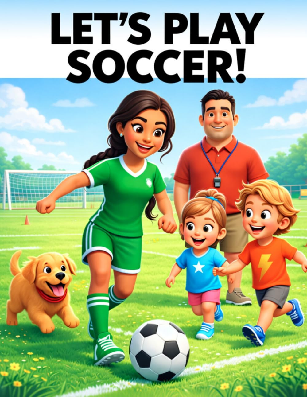 Let's Play Soccer: Puzzle Book (Soccer for Kids)