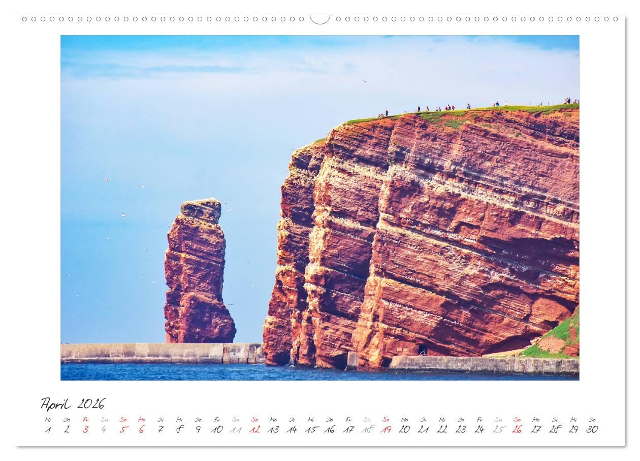 Nordsee - einfach Meer (hochwertiger Premium Wandkalender 2026 DIN A2 quer), Kunstdruck in Hochglanz: Fotografische Impressionen von der Nordseeküste (CALVENDO Orte)