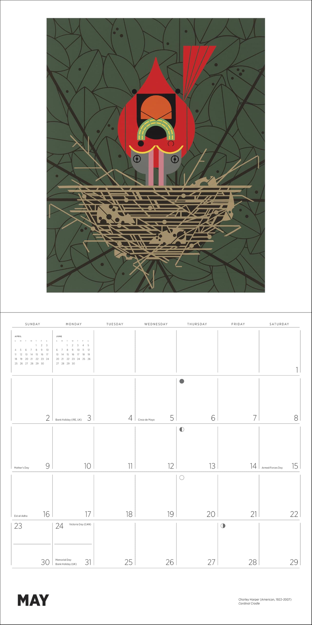 Charley Harper : 2027 Wall Calendar
