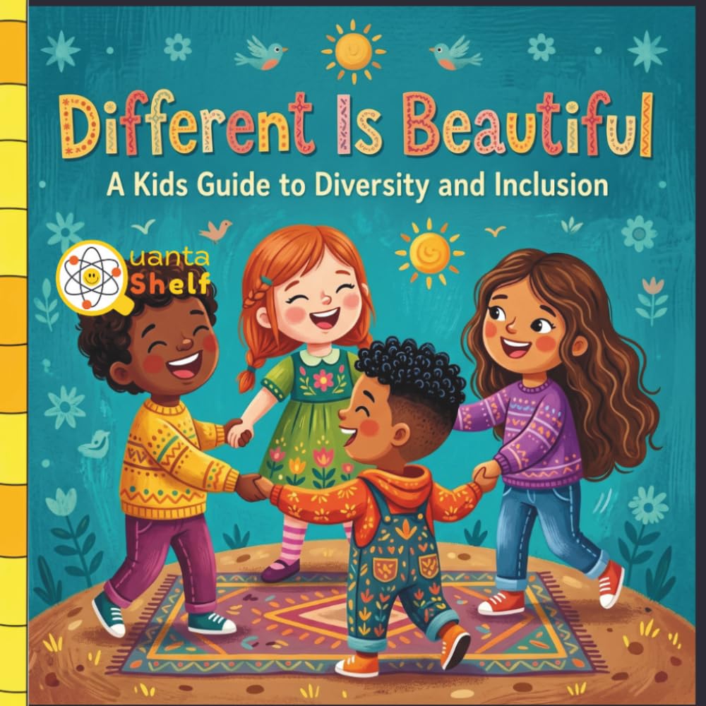 Different Is Beautiful: A Multicultural Kids Book About Diversity, Acceptance, empathy, kindness and Inclusion in school Celebrating Differences for ages 2-5