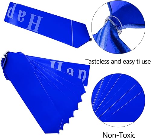 Miniatura 5 de Lazo de feliz cumpleaños para automóvil, lazo grande para envolver regalos, lazo gigante para automóvil, lazo decorativo enorme para fiesta de