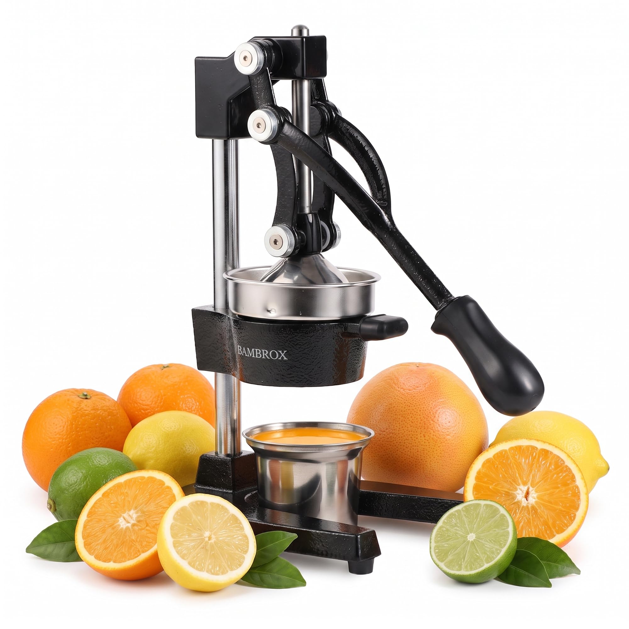 BAMBROX Manual Cast Iron Lemon Squeezer