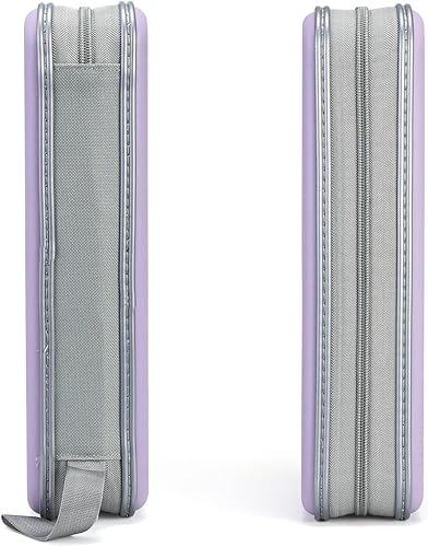 Miniatura 56 de UENTIP Estuche portátil para CD de capacidad para 96, portátil y de plástico duro, organizador de CD, cartera, almacenamiento de DVD (96, naranja)