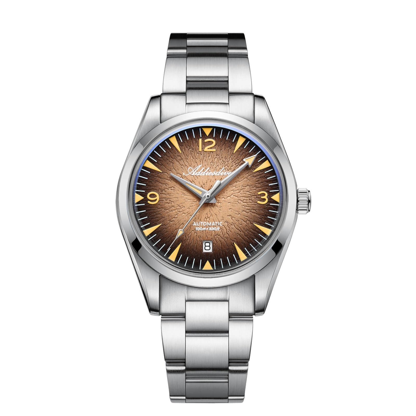 1963 Watch Addiesdive AD2508 - Reloj de lujo para hombre 8215 automático de 39 mm BWG9 luminoso 100 metros de resistencia al agua