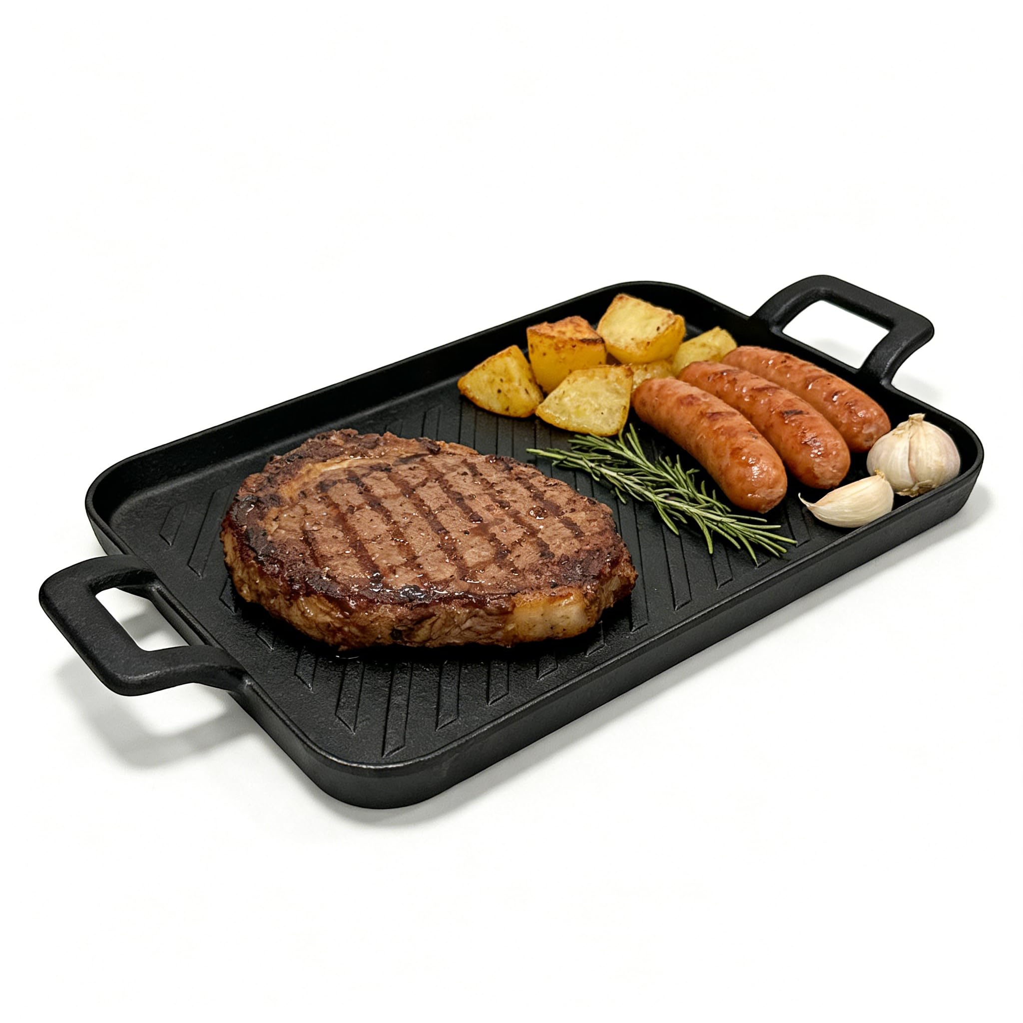 HCXCQLSUY Cast Iron Grill Pan