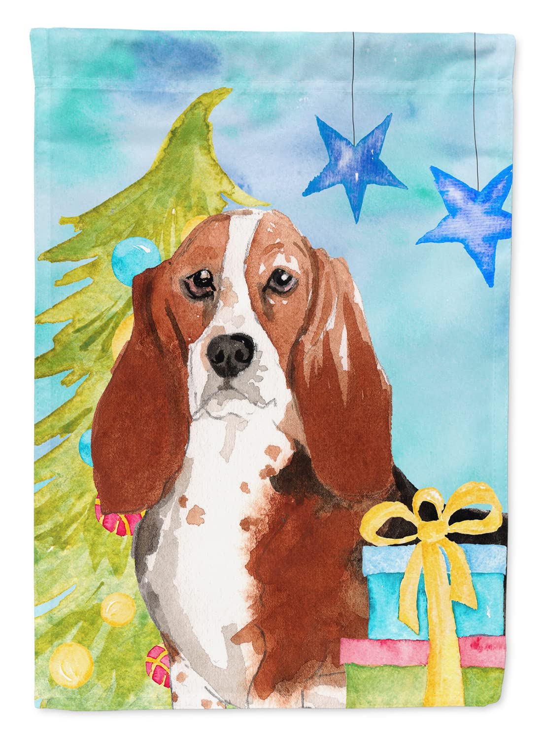 Drapeau Basset Hound grand format, une idée cadeau idéale pour amoureux de chiens