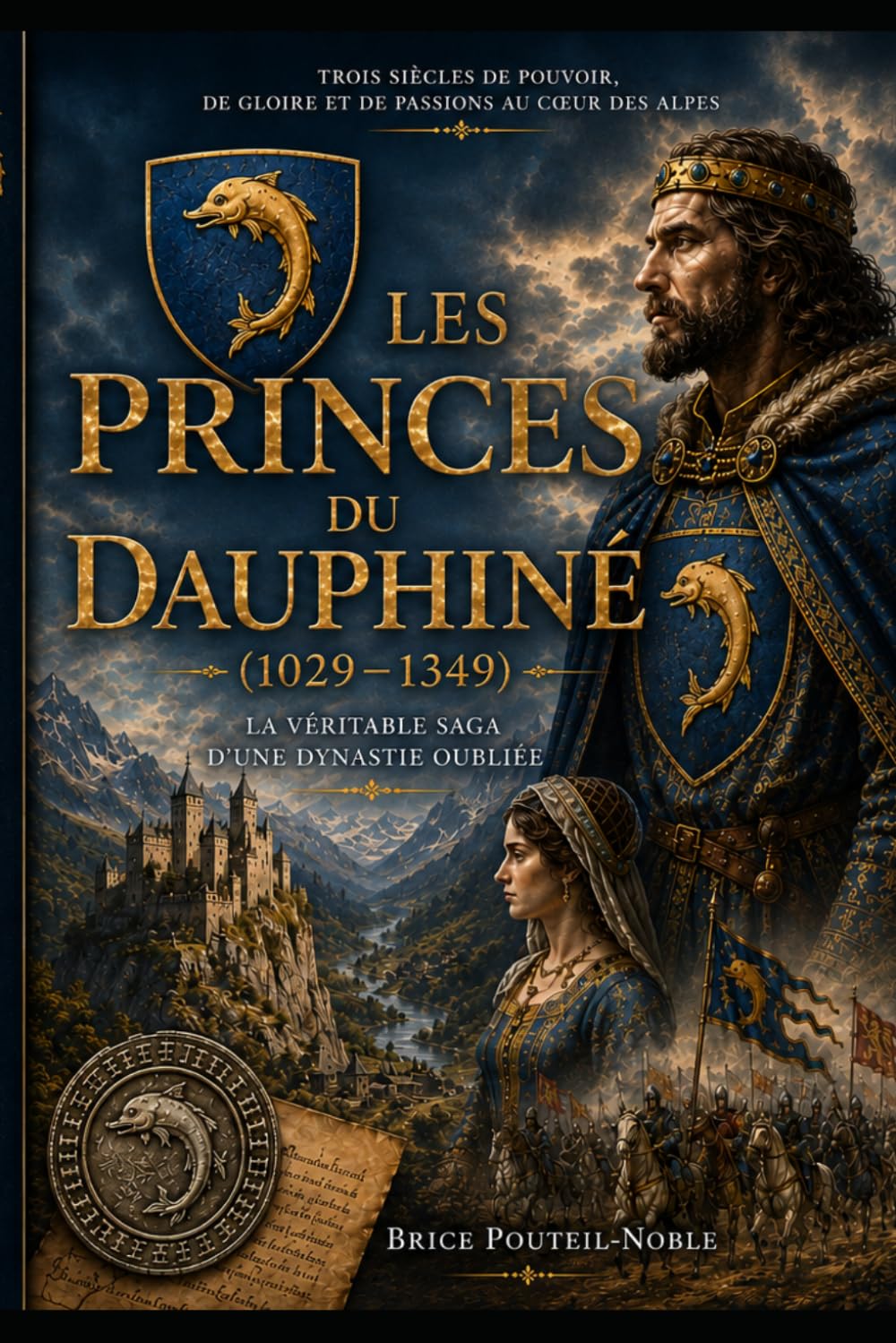 Les Princes du Dauphiné (1029 – 1349) - La véritable saga d'une dynastie oubliée: Trois siècles de pouvoir, de gloire et de passions au cœur des Alpes