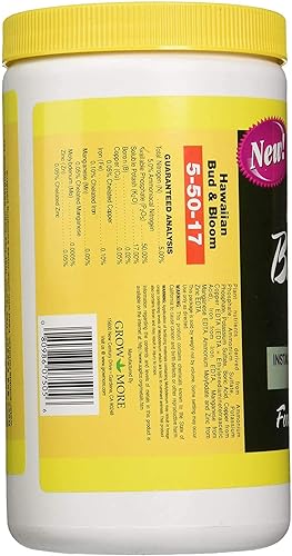 Miniatura 3 de Grow More 7505 Hawaiian Bud and Bloom 5-50-17 Fertilizante, 1.5 libras (paquete individual)