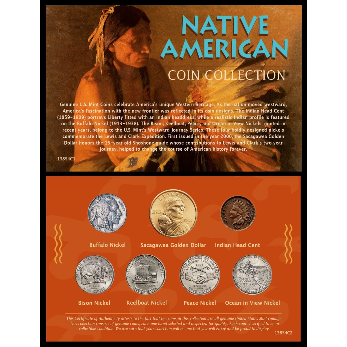 UPM Global 13854 Native American Coin Collection
