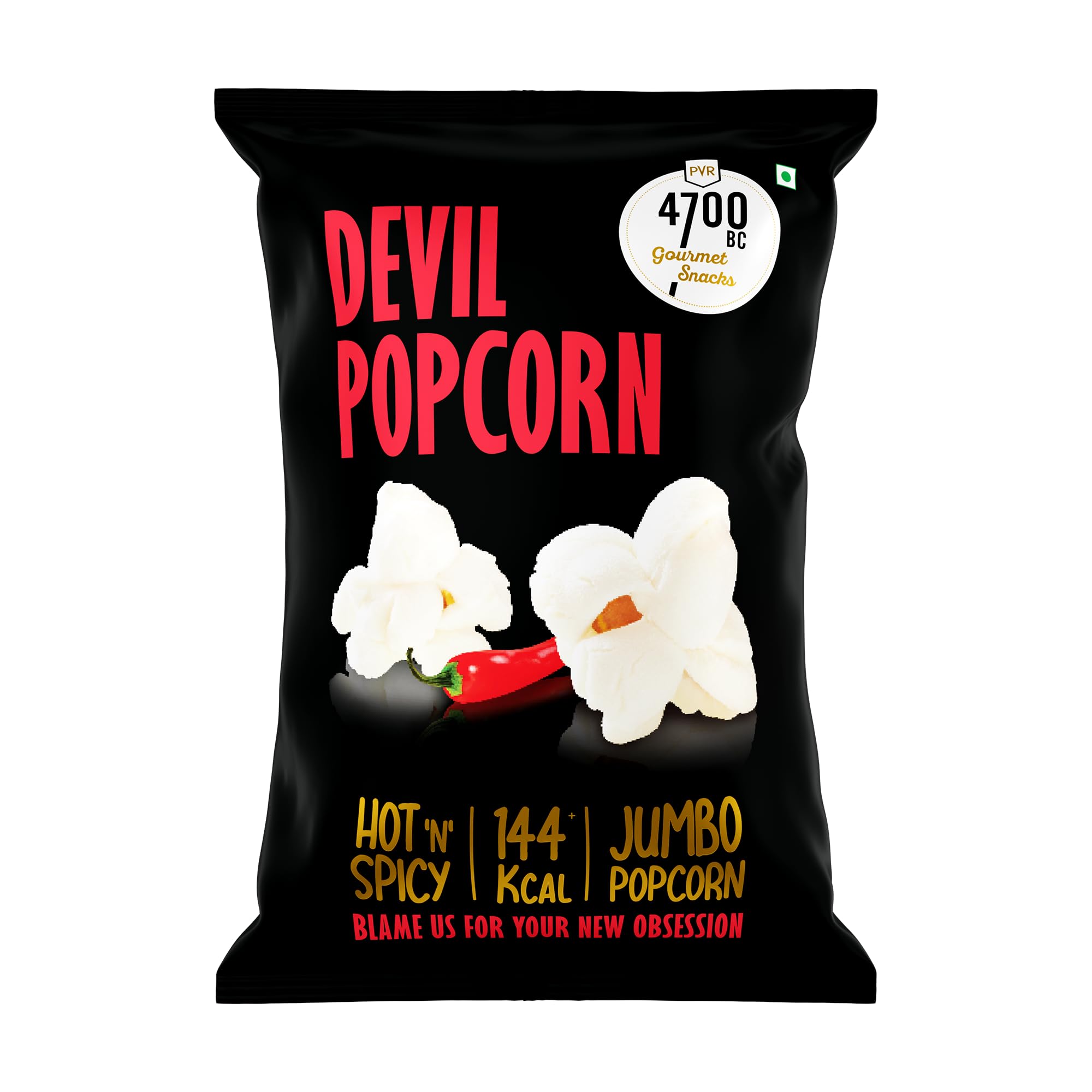 Devil Popcorn, Jumbo Pack, 50g