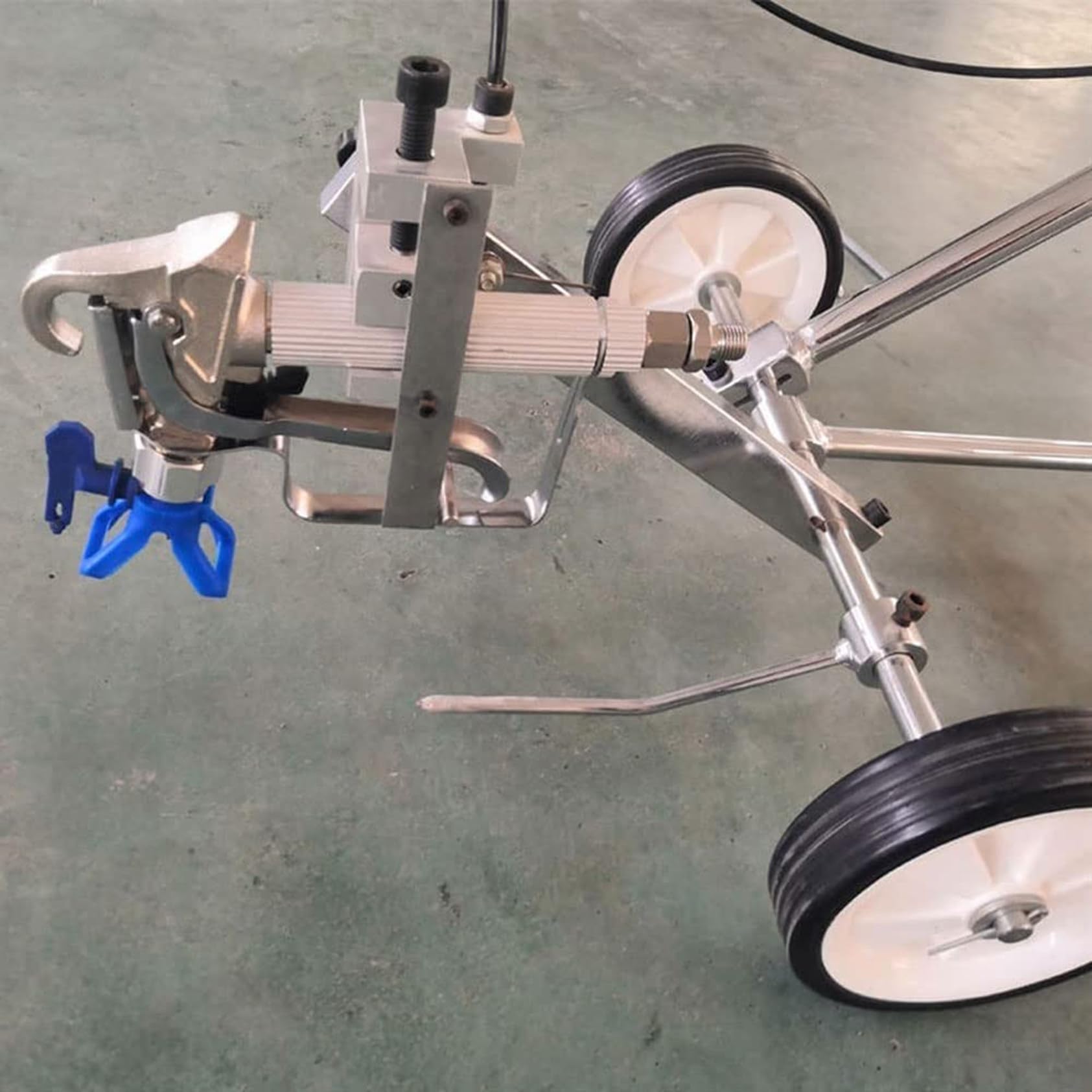 Kit De Marcado De Cancha De Baloncesto, Máquina De Marcado De Línea De Transferencia De Rueda, Máquina De Marcado De Coche con Dibujo De Línea De Pintura