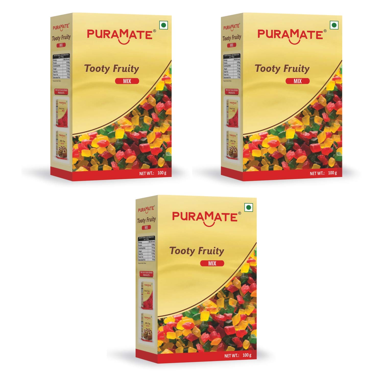Puramate Tooty Fruity - Mix, 100 Gm (Pack of 3)-image-40