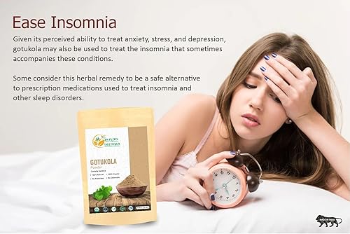 Miniatura 5 de Gotu Kola Powder USDA Organic (Centella asiatica) 5.3 oz150 GMS Conservantes sin OMG para mejorar la memoria y el sistema nervioso saludable