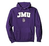 James Madison University JMU Dukes Arch Logo Pullover Hoodie
