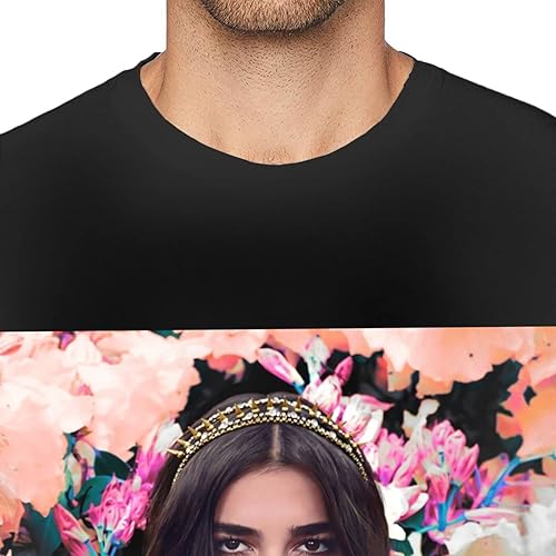 Miniatura 3 de Men Guys Shirt Round Neck Short-Sleeve Tee Top Custom Tees Clothes