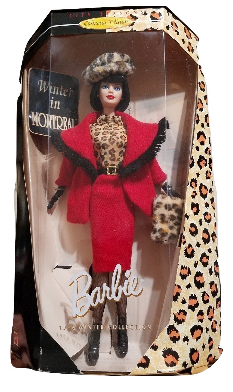 Winter in Montreal Barbie Doll City Seasons 1999 Winter Collection