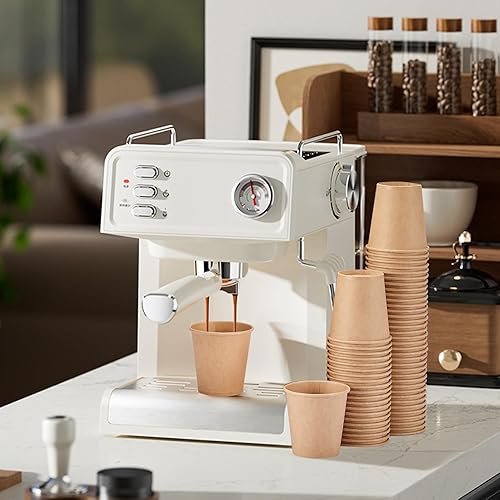 Miniatura 6 de SIUQ Paquete de 400 tazas de papel de 3 onzas, tazas de baño desechables, pequeñas tazas de enjuague bucal, bebidas calientesfrías, mini taza para