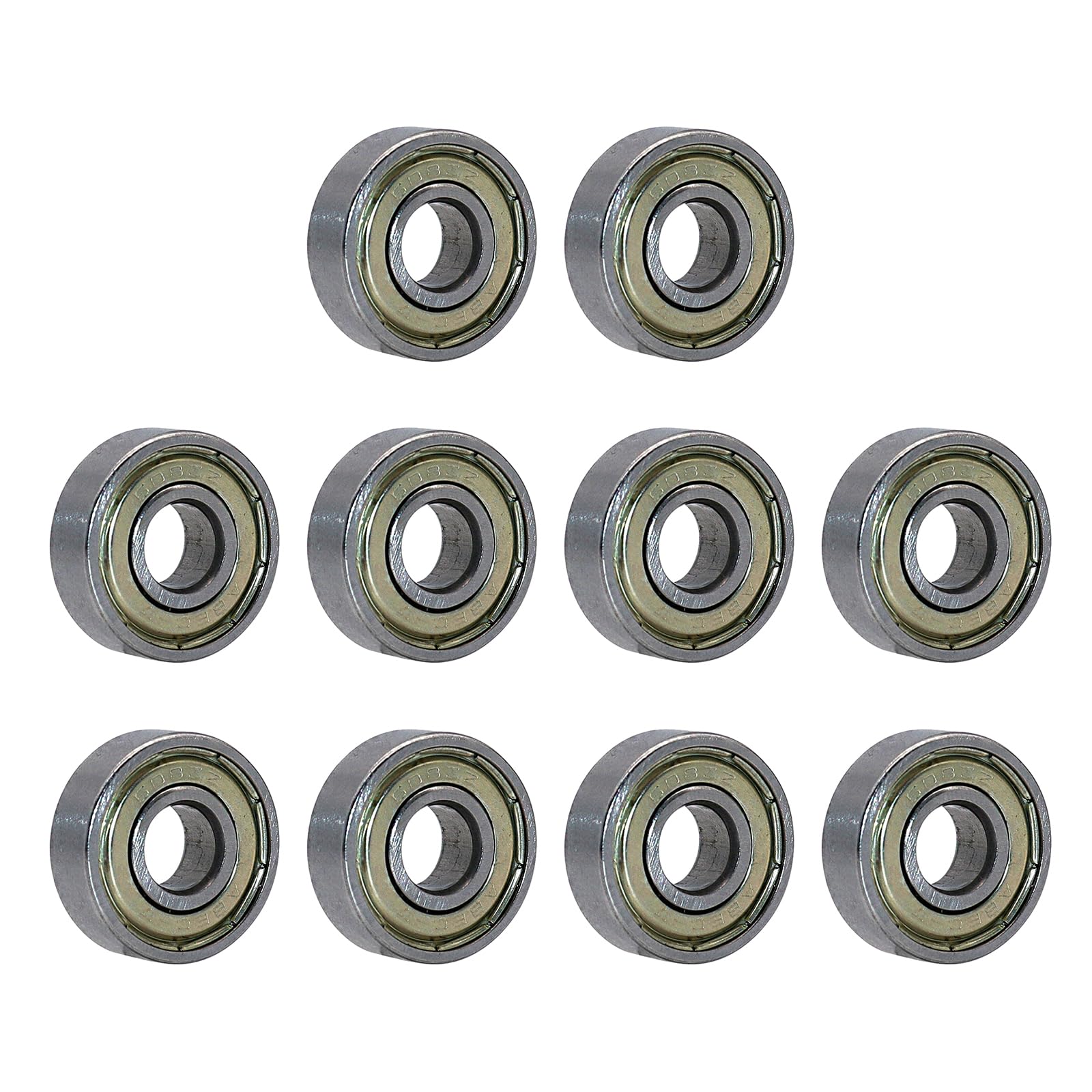 Kugellager 608ZZ – 10 Stück, 8x22x7 Mm, Geschirmt, Für Skateboards, RC-Modelle, Roller