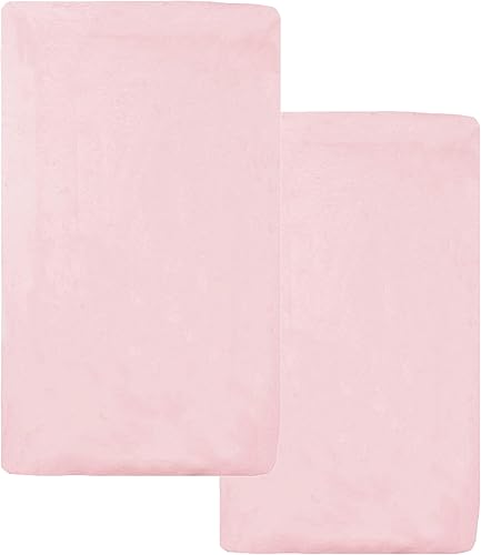 Miniatura 97 de American Baby Company Paquete de 2 sábanas bajeras de 100 % algodón de 18 x 36 pulgadas, compatible con moisés Mika Micky, blanco, suave