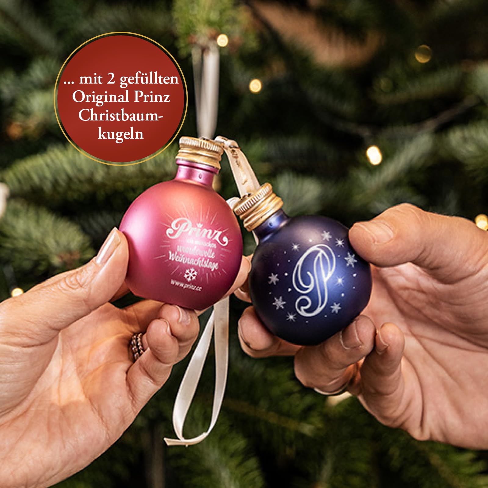 Prinz Adventskalender 2025 mit Alkohol - 25x Schnaps - hochwertiger Spirituosen Adventskalender - Schnapskalender für Männer & Frauen - Geschenkidee Weihnachten