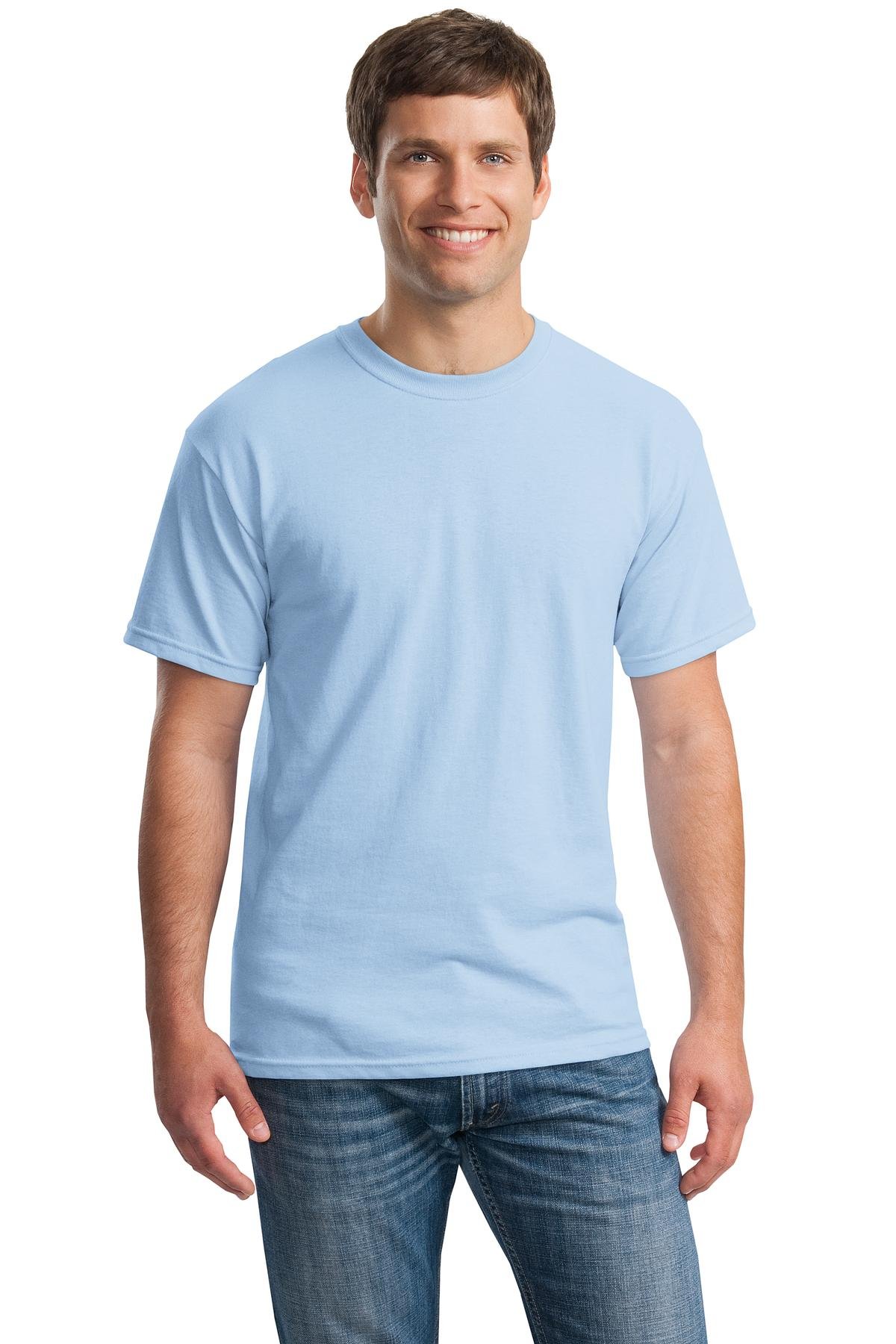Gildan Mens Heavy Cotton 100 Cotton T-Shirt Tennessee Orange