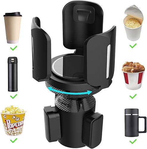 IULONEE Adaptador expansor multifuncional para portavasos de automóvil, base ajustable, expandible y resistente, compatible con Yeti de 203640