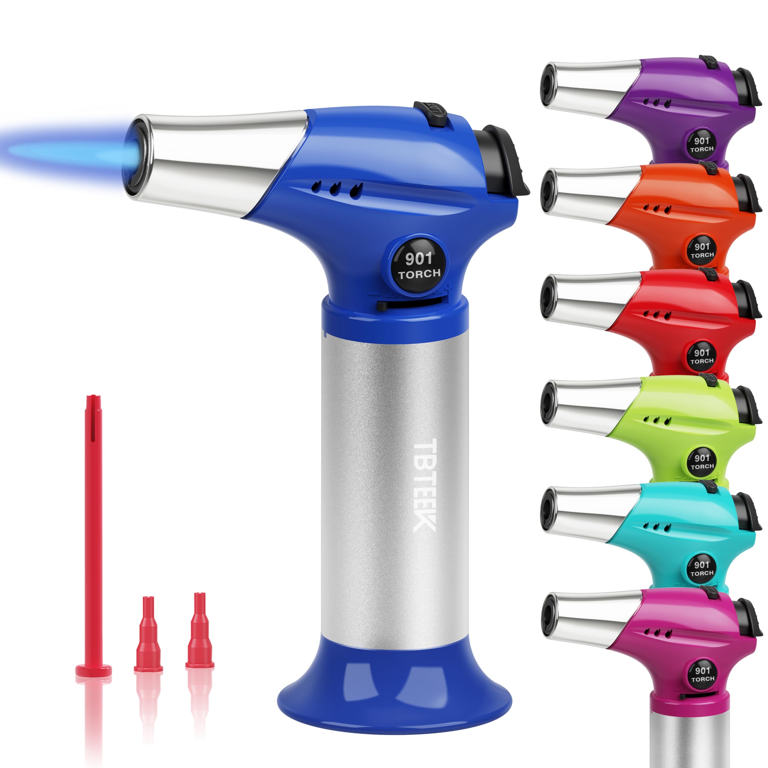 TBTeek Kitchen Butane Torch with Safety Lock for Baking, Crafts &amp; Steak