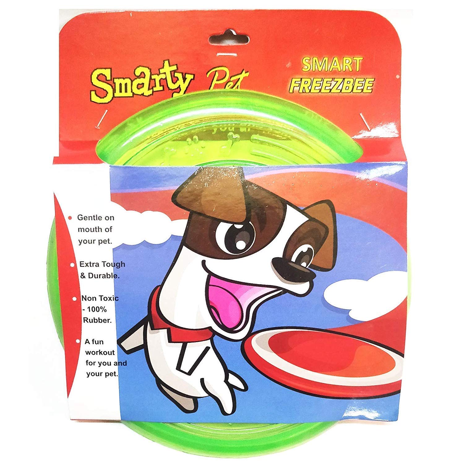 PETLICIOUS & MORE Rubber Frisbee for Maxi & Large Dogs (Color May Vary) (B07S2N4CTM) Amazon Price History, Amazon Price Tracker