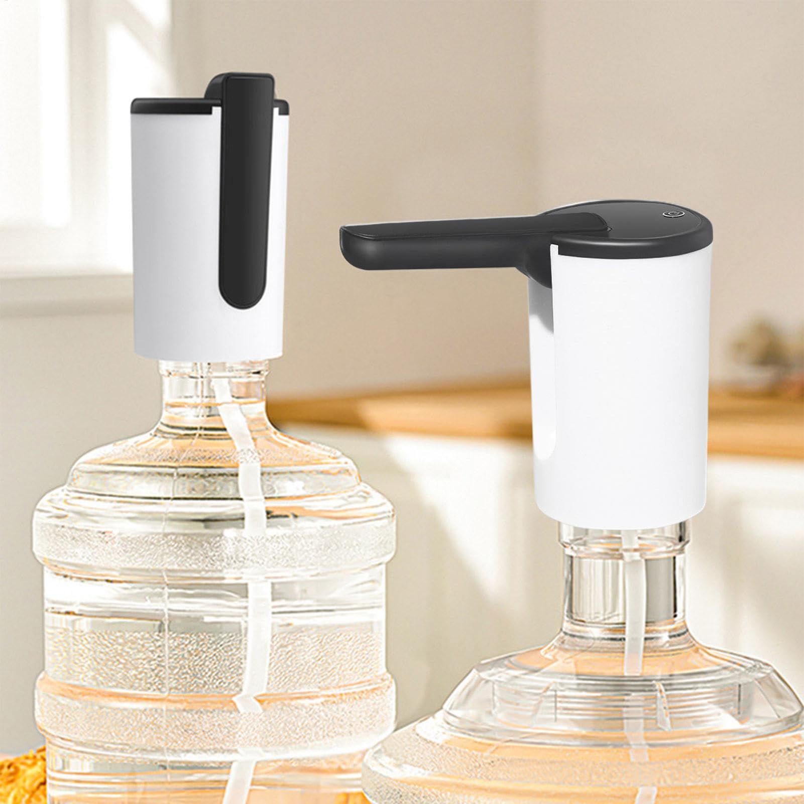 Pompa erogatore d'acqua | Pompa dispenser per brocca per bottiglie d'acqua | Gadget da cucina portatili, accessori da campeggio per fontanella, facile da usare