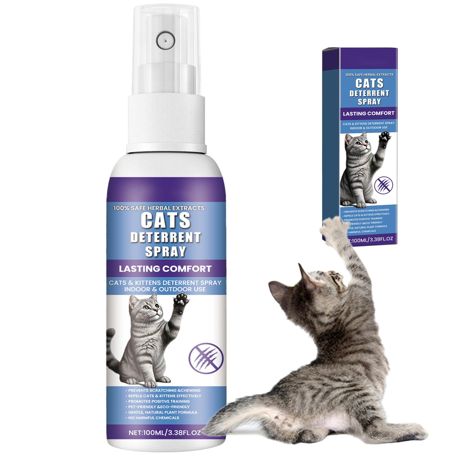 100ml Anti Griffe Chat Canapé