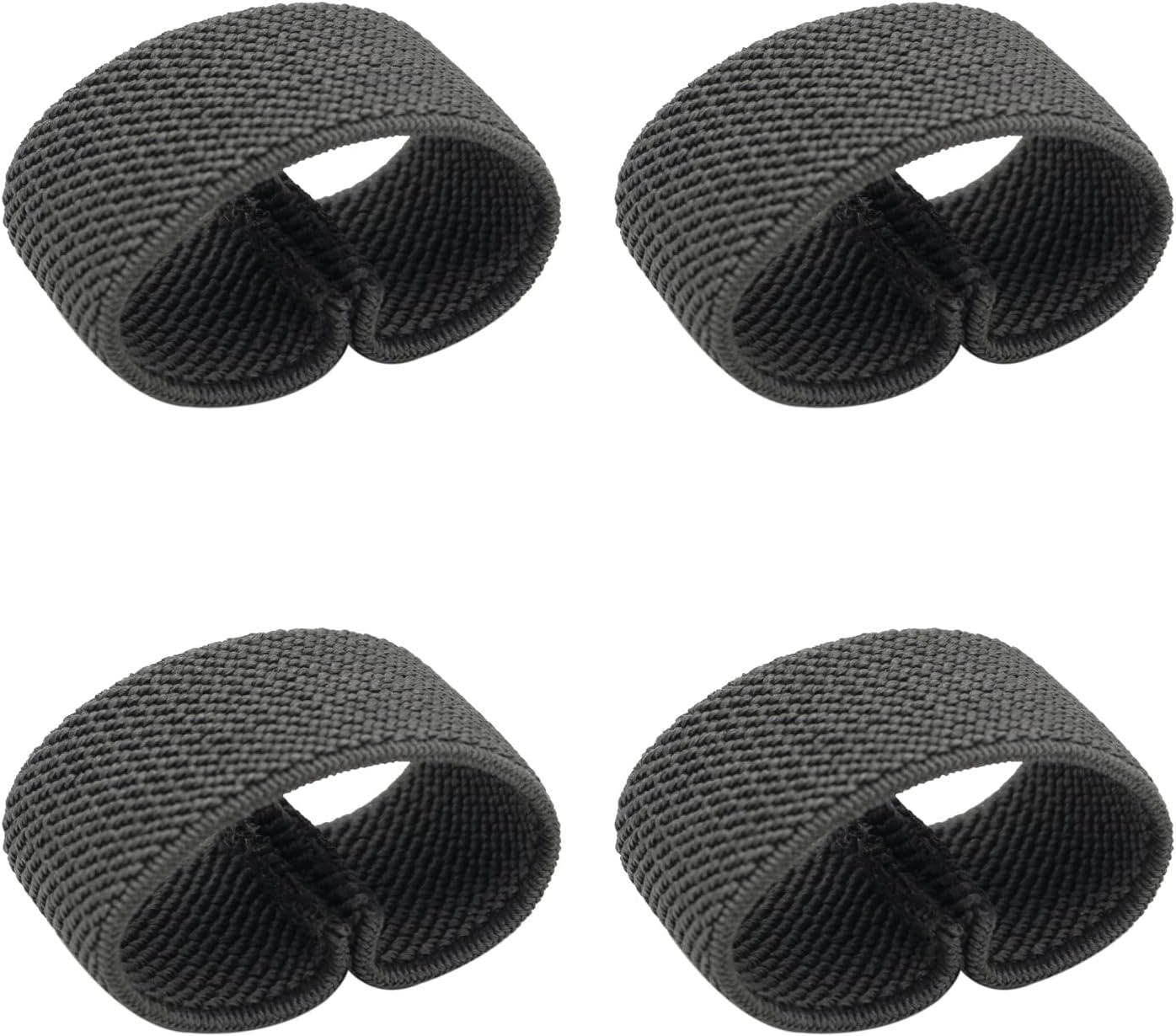 TACNEXElastic Belt Keepers Strap Organizers Belt Loop Stays Backpack Straps Holder Retainer Band for 1.5" Wide Belts/Straps