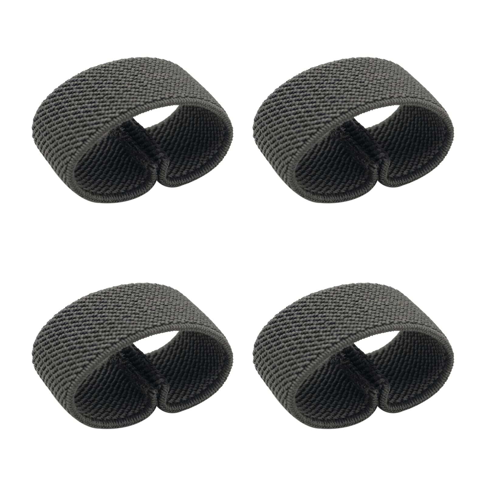 TACNEXElastic Belt Keepers Strap Organizers Belt Loop Stays Backpack Straps Holder Retainer Band for 1.5" Wide Belts/Straps