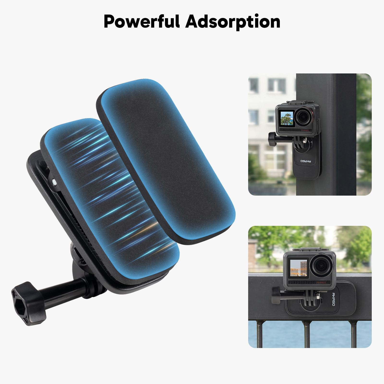 AKASO 22cm Mini Tripod Selfie Stick Tripod Stand Compatible With AKASO Action Cameras EK7000/EK7000 Pro/Brave 4 Pro/Brave 7 LE/Brave 7/Brave 8/V50X /V50 Pro/V50 Elite & Other Brand Action Cameras