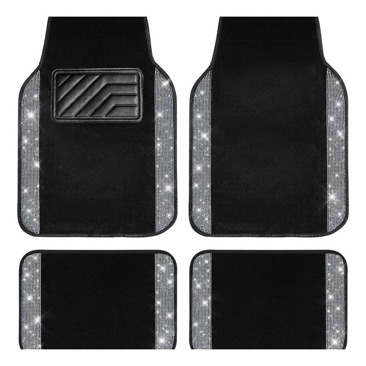 TFIUMCRGW For GLA GLA 180 GLA 200 GLA 250 GLA 250e Car Mats, Heavy Duty Car Floor Mats All Weather Waterproof Car Carpets Front Rear interior protectors 4Pcs Set,A